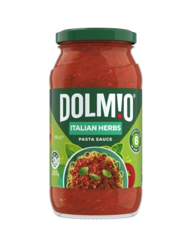 Dolmio Pastasaus Italiaanse kruiden 500g x 1