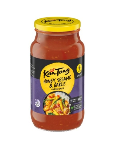 Kantong Stir Fry Sauce Honey Sesame And Garlic 520g x 1