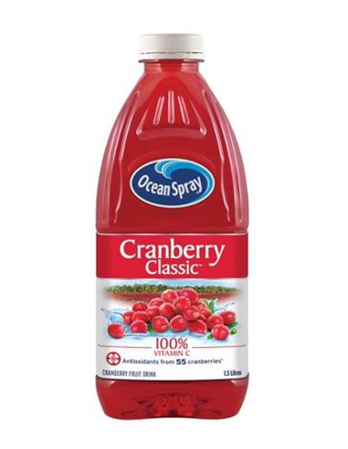 Ocean Spray Klasyczny sok z żurawin 1,5 l x 1