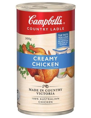 Campbell Soups Country Ladle Creamy Chicken Soup 500g x 1