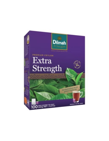 Dilmah Premium Extra Borse di tazza di tè di resistenza 100 Pack x 1