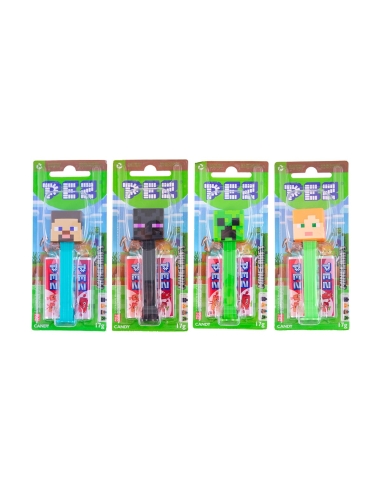 Pez ディスペンサー マインクラフト 17g x 6