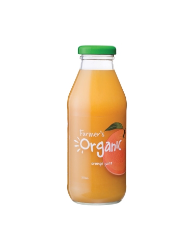 ファーマーズ Organic オレンジジュース 375ml x 12