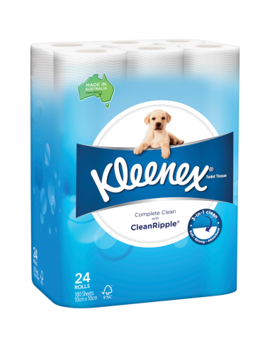 Kleenex Papier toilette 24 Pack x 1