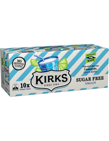 Kirks Limonada sin azúcar 375m x 20