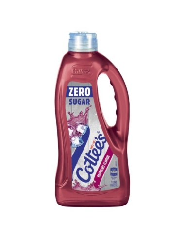 Cottees Cordial à la framboise zéro 1ltr x 1