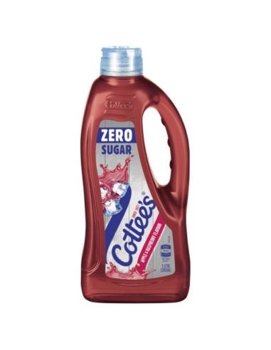 Cottees Appel & Framboos Zero Sugar Cordial 1ltr x 1