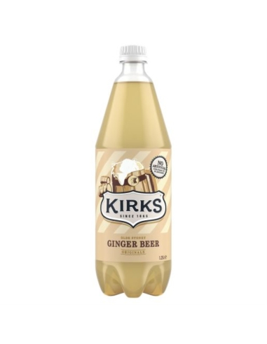 Kirks Vieille bière de gingembre de pierre 1.25ltr x 1