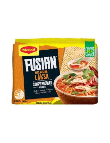 Maggi Malaisien Laksa Noodles 5 Pack 69g x 6