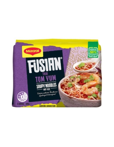 Maggi Tajski Tom Yum Noodle 5 Pack 80g x 6