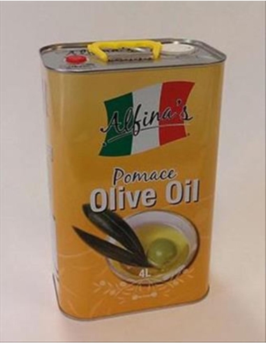 Alfinas Oil Olijvenpomace 4 Lt x 1