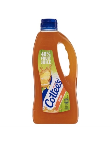 Cottees Copa de frutas Cordial 1ltr x 1