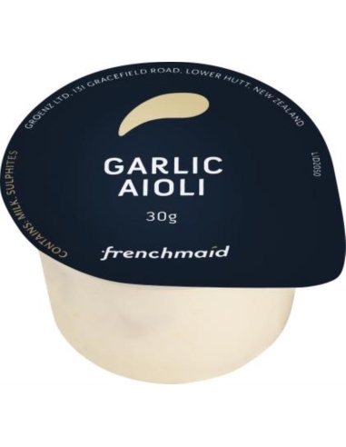 Frenchmaid Control de porción de Mayonnaise Aioli Ajo 30g x 100