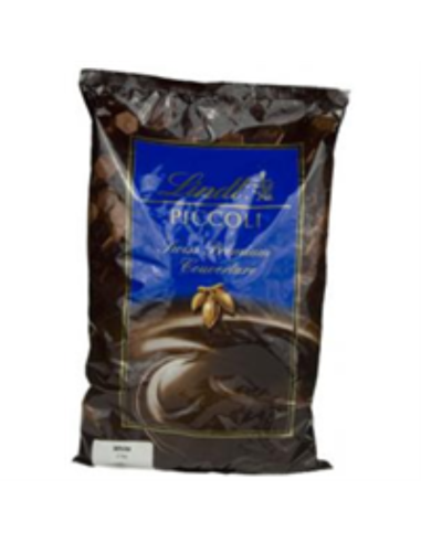 Lindt Schokoladenkuvertüre Piccoli dunkel bittersüß 58% 2,5kg x 1