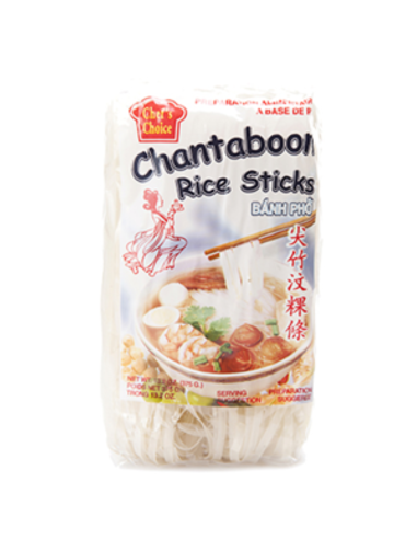 Chefs Choice Noodles Riso Bastoncino Grande Piatto 375g x 1