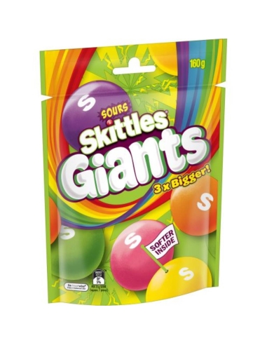 Skittles Géants acidulés 160g x 15