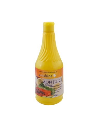 Sunshine Jugo de limón 500ml x 1