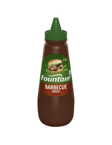 Fountain ソース スクイズ Bbq 500ml x 1