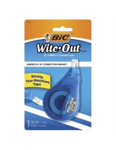 Bic Wite Out Correctietape Blisterverpakking x 1