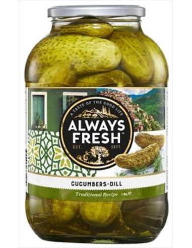 Always Fresh Concombres à l'aneth 1,9 kg x 1