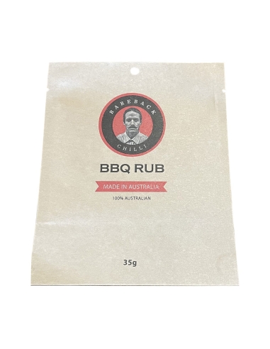 Bareback Biltong Chilli Bbq Rub 35g x 10