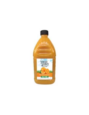 Yarra Valley Juice Orange Long Life Pulp Free Pet 2ltr x 6