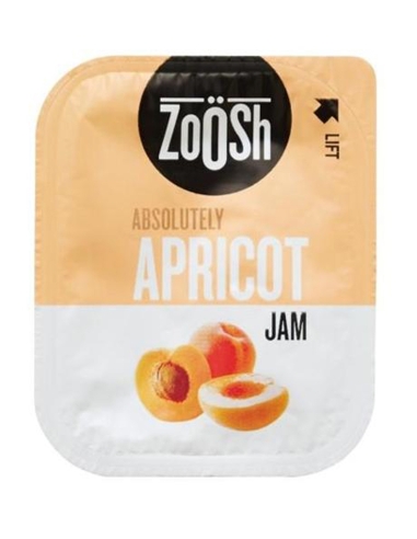 Zoosh Jam Apricot Portions 13.6g 100 Pack x 1