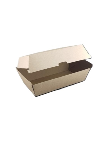 Majestic Container Snack Box Regular Kraft 174 by 89 by 83mm 100 Pack x 2