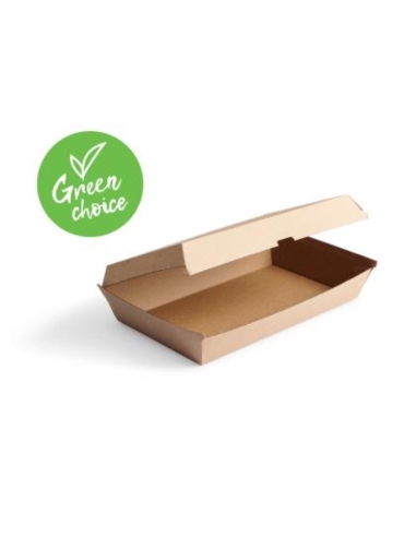 Caterers Choice Container Family Box Kraft 290 by 180 by 80mm 50 Pack x 1