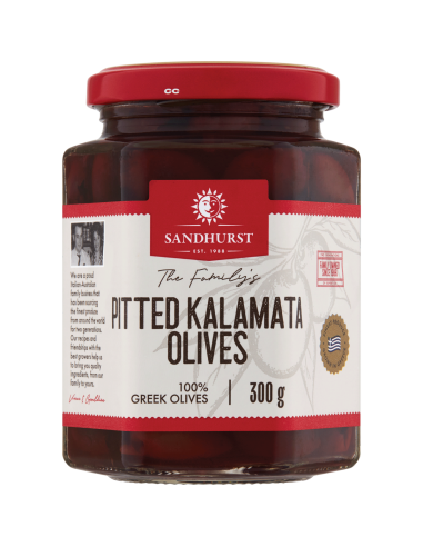 Sandhurst Pitted Kalamata Olives 300g x 1