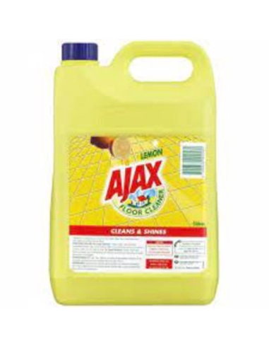 Ajax Cleaner Floor Lemon 5ltr x 1