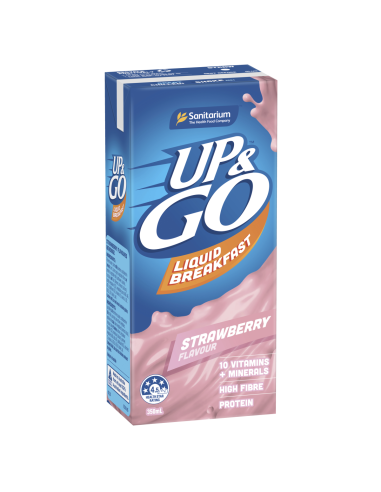 Up & Go Strawberry 350ml x 12