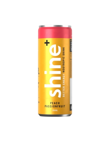 Shine+ Peach Passionfruit 250ml x 24