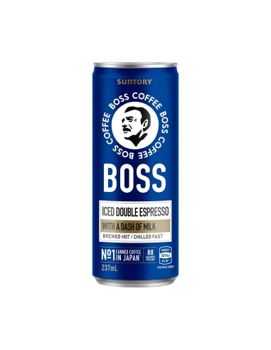 Boss Coffee Iced Double Espresso 237ml x 12