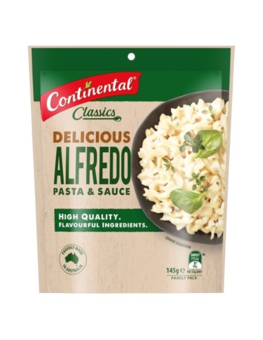 Continental Alfredo Pasta & Sauce Value Pack 145g x 5