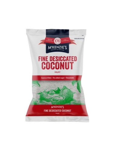 Mckenzies Fine Desiccated Coconut 500g x 1