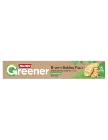 Multix Brown Baking Paper 15m x 1