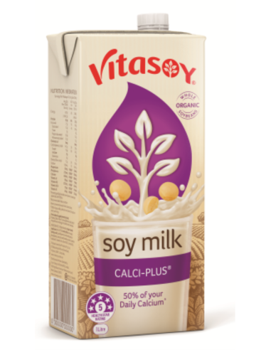 Vitasoy Milk Soya Calci-plus 1ltr x 12