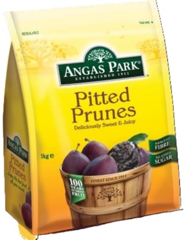 Angas Park Prunes Pitted 1kg x 1