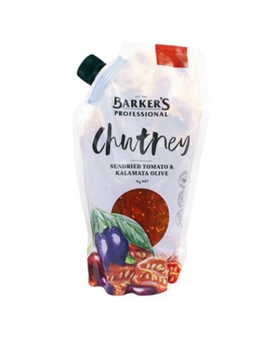 Barkers Chutney Sundried Tomato & Kalamata Olive 1kg x 1