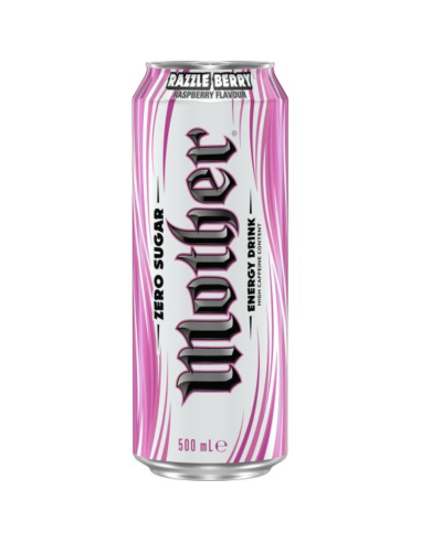 Mother Raspberry Energy Drink Can 500ml x 24