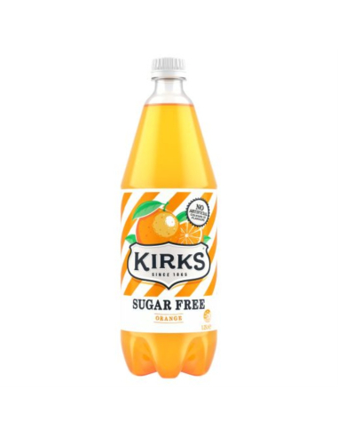 Kirks Sugar Free Orange 1.25l x 12