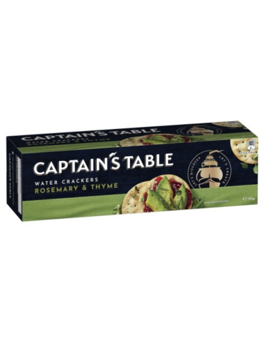 Nabisco Captain Table Rosemary & Thyme 125g x 16