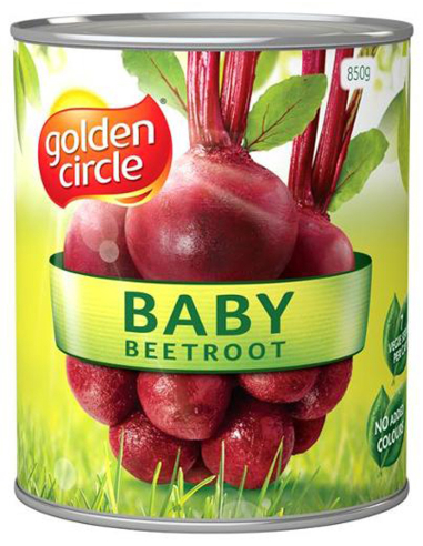 Golden Circle Whole Baby Beetroot 850g x 1