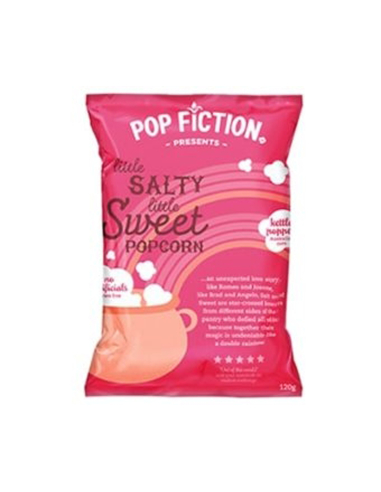 Pop Fiction Little Salty Little Sweet Popcorn 120g x 12