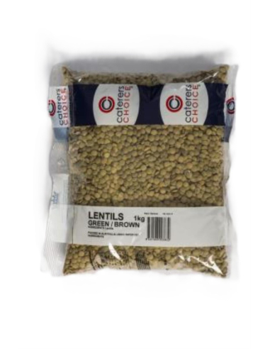 Caterers Choice Lentils Green Brown 1kg x 1