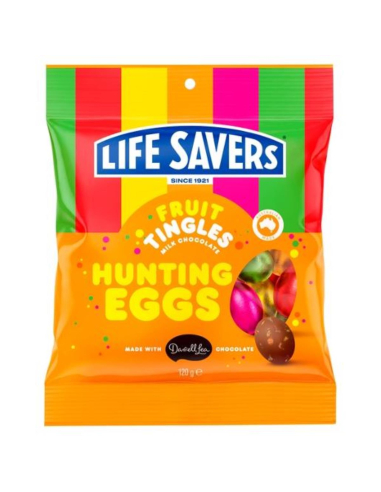 Lifesaver Chocolate Fruit Tingles Eggs 110g x 12