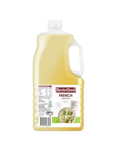 Masterfoods Dressing French Gluten Free 3Ltr x 1