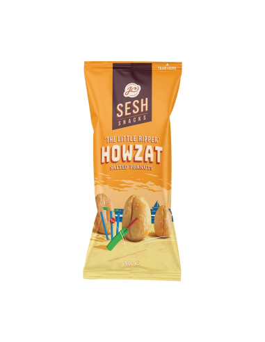 Sesh Snacks Salted Peanuts 50g x 18