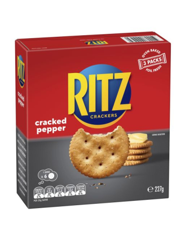 Ritz Black Pepper 227g x 1